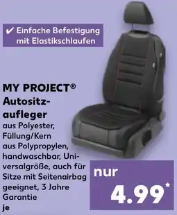 Kaufland MY PROJECT Autositzaufleger Angebot