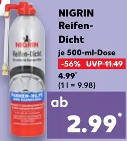 Kaufland NIGRIN Reifen Dicht Angebot