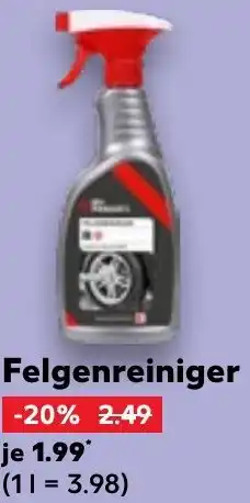 Kaufland MY PROJECT Felgenreiniger Angebot