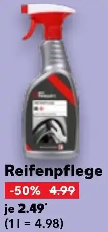 Kaufland MY PROJECT Reifenpflege Angebot