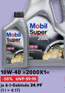 Kaufland Mobil Leichtlauf Motorenöl 10W-40 Angebot