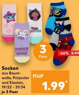Kaufland Socken Angebot