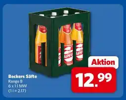 Combi Beckers Säfte Angebot