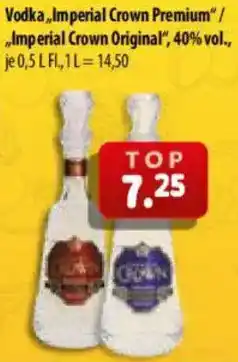 Mix Markt Vodka ,,Imperial Crown Premium"/ Imperial Crown Original Angebot