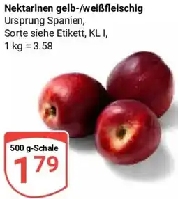 Globus Nektarinen gelb-/weißfleischig Angebot