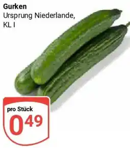 Globus Gurken Angebot