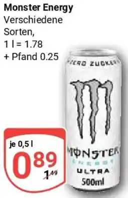 Globus Monster Energy Angebot