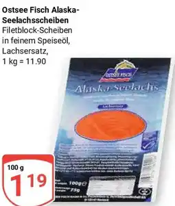 Globus Ostsee Fisch Alaska Seelachsscheiben Angebot