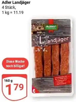 Globus Adler Landjäger Angebot