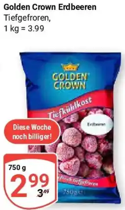 Globus Golden Crown Erdbeeren Angebot