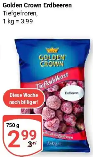 Globus Golden Crown Erdbeeren Angebot