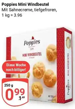 Globus Poppies Mini Windbeutel Angebot