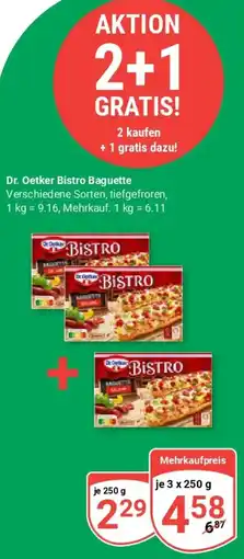 Globus Dr. Oetker Bistro Baguette Angebot
