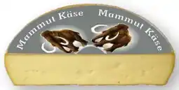 Scheck-in-Center Mammutkäse Hartkäse Angebot
