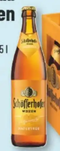 trinkgut Schöfferhofer Weizen Naturtrüb Angebot