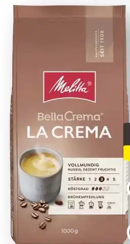 Scheck-in-Center Melitta BellaCrema Kaffee Angebot
