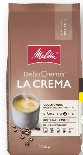 Scheck-in-Center Melitta BellaCrema Kaffee Angebot