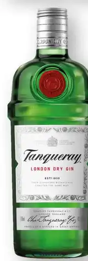 Scheck-in-Center Tanqueray London Dry Gin Angebot