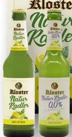 Scheck-in-Center Klosterbrauerei Metzingen Kloster Natur Radler Angebot
