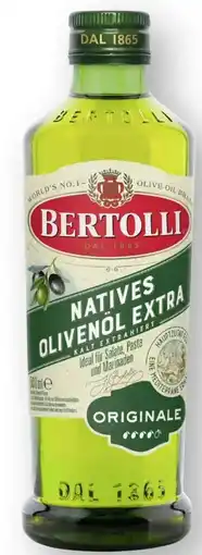 Scheck-in-Center Bertolli Olivenöl Angebot