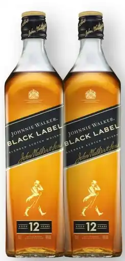 Scheck-in-Center Johnnie Walker Black Label Angebot