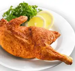 Scheck-in-Center Scheck-in Center ½ Hähnchen mit Brötchen Angebot