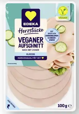 Scheck-in-Center Edeka Herzstücke Veganer Aufschnitt Angebot
