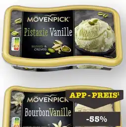 Scheck-in-Center Mövenpick Eis Angebot