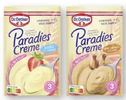 Scheck-in-Center Dr. Oetker Paradiescreme Angebot