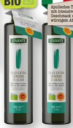 Scheck-in-Center Levante Bio Natives Olivenöl Extra Angebot