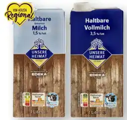 Scheck-in-Center Unsere Heimat echt & gut haltbare Vollmilch Angebot