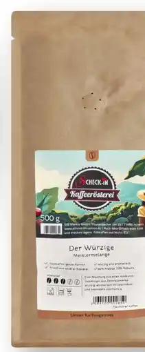 Scheck-in-Center Scheck-in Kaffeerösterei Der Würzige Meistermelange Angebot