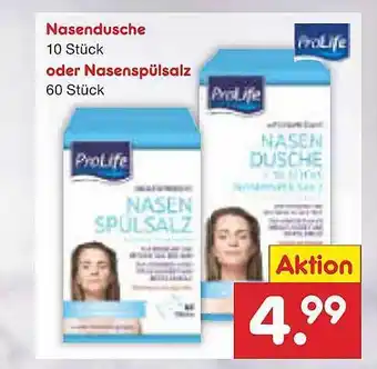 Netto Marken-Discount Nasendusche Oder Nasenspülsalz Angebot