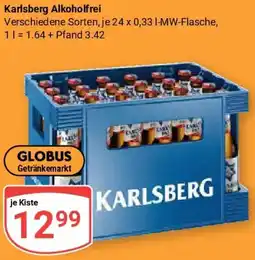 Globus Karlsberg Alkoholfrei Angebot