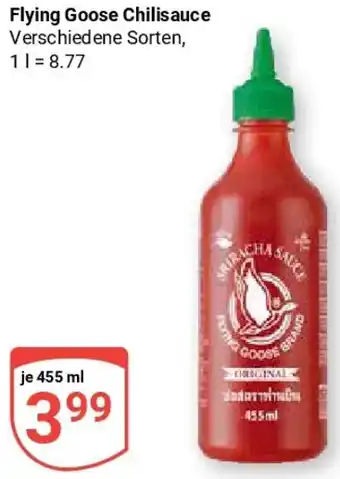 Globus Flying Goose Chilisauce Angebot