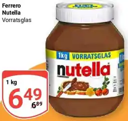 Globus Ferrero Nutella Angebot
