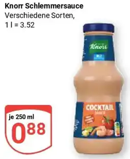 Globus Knorr Schlemmersauce Angebot