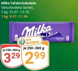 Globus Milka Tafelschokolade Angebot