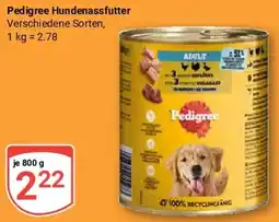 Globus Pedigree Hundenassfutter Angebot