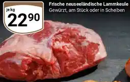 Globus Frische neuseeländische Lammkeule Angebot