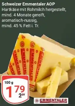 Globus Schweizer Emmentaler AOP Angebot