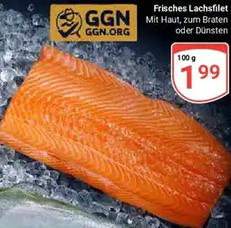 Globus Frisches Lachsfilet Angebot