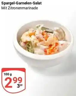 Globus Spargel-Garnelen-Salat Angebot
