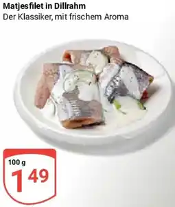Globus Matjesfilet in Dillrahm Angebot