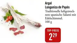 Galeria Markthalle Argal Longaniza de Payés Angebot