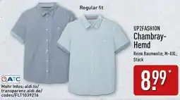 Aldi Nord UP2FASHION Chambray Hemd Angebot