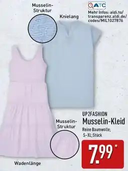 Aldi Nord UP2FASHION Musselin-Kleid Angebot