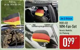 Aldi Nord RIDE+GO WM-Fan-Set Angebot