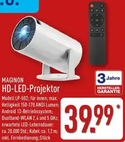Aldi Nord MAGINON HD-LED-Projektor Angebot