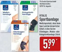 Aldi Nord VITALIS Sportbandage Angebot